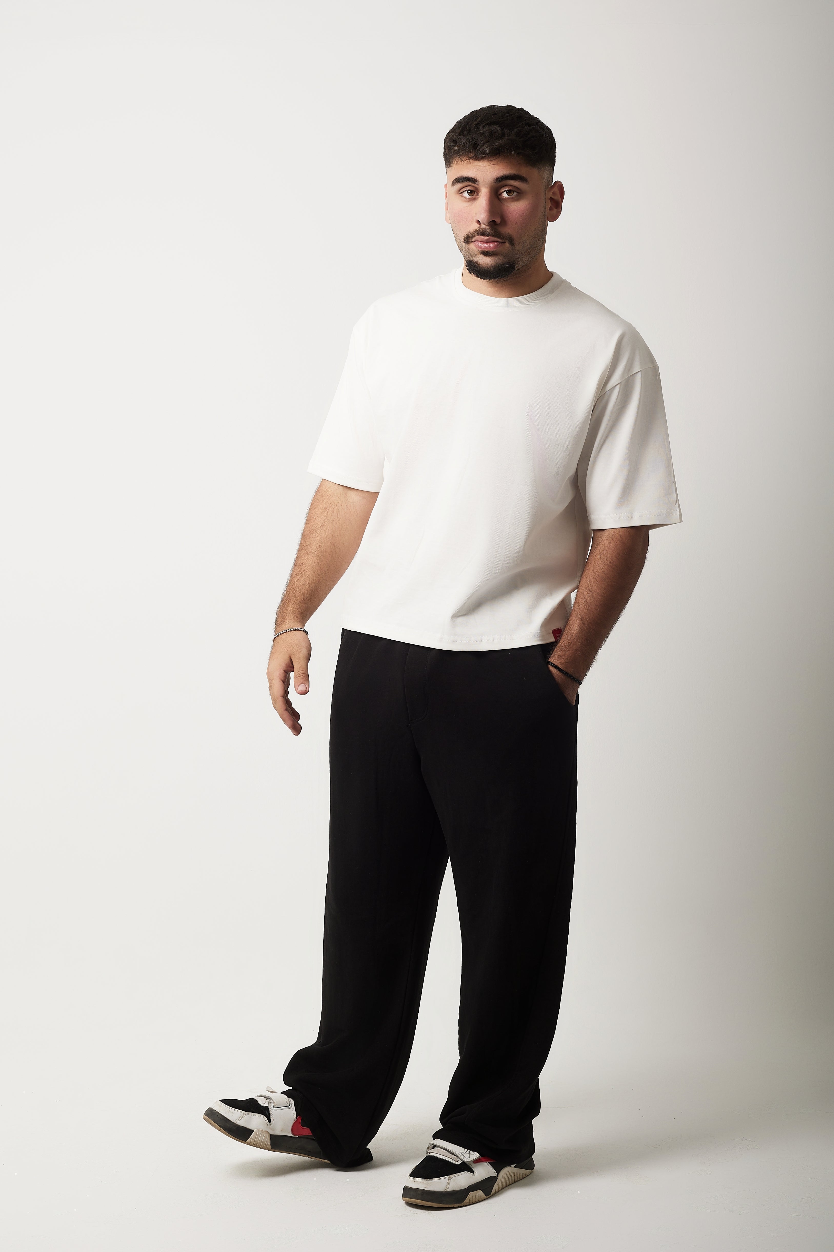 Boxy Short Sleeve T-shirt (White)